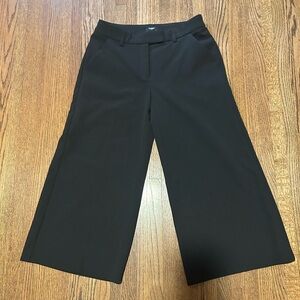 Express Black Cropped Wide Leg Pants – Worn Once